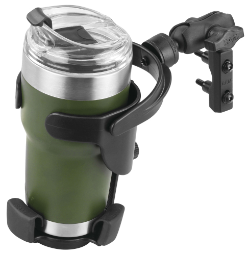 RAM Mounts - RAM Mounts Level Cup U-Bolt/Perch Mount XL Cup Holder Kit - RAM-B-174-A-417U