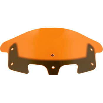 Klock Werks - Klock Werks Kolor Flare Windshield - 10in. - Orange Ice - KWW-04-0632