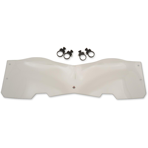 Klock Werks - Klock Werks Flare Windshield Kit - Clear - KWW-05-0425