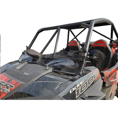 Klock Werks - Klock Werks R-Spec Flare Windshield Kit - Dark Smoke - KWW-05-0429