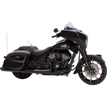 Klock Werks - Klock Werks Kolor Flare Windshield - 10in. - Blue Ice - KWW-04-0635