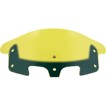 Klock Werks - Klock Werks Kolor Flare Windshield - 10in. - Yellow Ice - KWW-04-0633