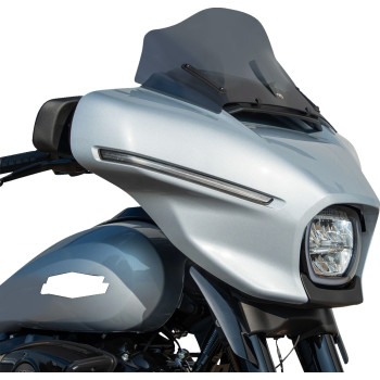 Klock Werks - Klock Werks Flare Windshield - 10in. - Dark Smoke - KWW-01-0709-DS