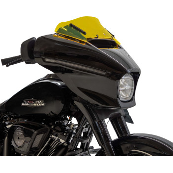 Klock Werks - Klock Werks Kolor Flare Windshield - 6.5in. - Yellow Ice - KWW-01-0738