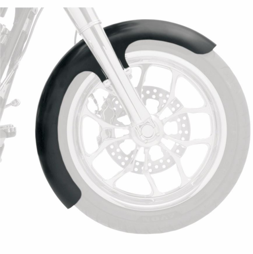 Klock Werks - Klock Werks Tire Hugger Series Wrapper Front Fender with Raw Mounting Blocks for 19in. Wheel - KWF-03-0009