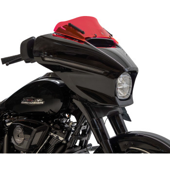 Klock Werks - Klock Werks Kolor Flare Windshield - 6.5in. - Pink Ice - KWW-01-0736