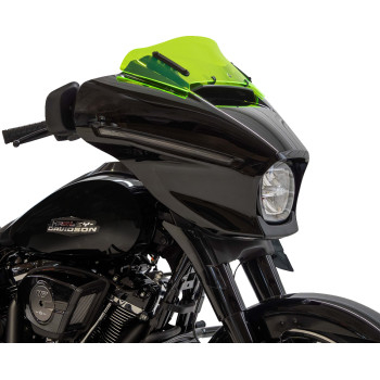 Klock Werks - Klock Werks Kolor Flare Windshield - 6.5in. - Green Ice - KWW-01-0739