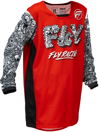 Fly Racing - Fly Racing Kinetic Mutant Youth Jersey - 379-526YL