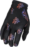 Fly Racing - Fly Racing Lite Outline Youth Gloves - 379-716YS