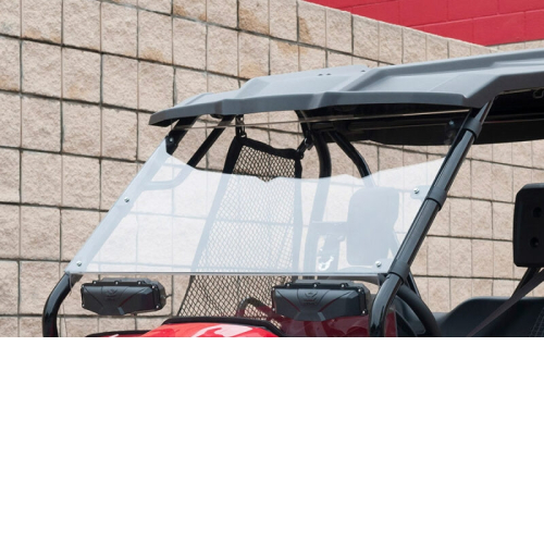 Seizmik - Seizmik 2-Side Hard Coated Polycarbonate Versa-Vent Windshield - 50-25034KIT