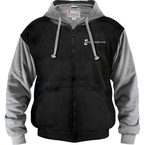 Gerbing - Gerbing 7V Battery Heated Hoodie - GER-HDY-7V-UNI-BLK-L