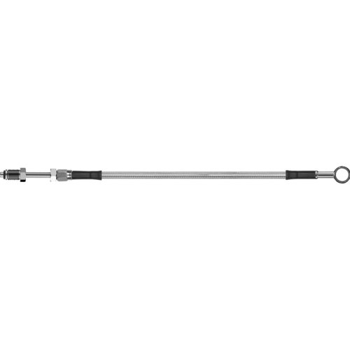 Goodridge - Goodridge Stainless Steel Braided Hydraulic Clutch Line Kit - 65in. - Polished Stainless Steel - HD1001-1CC-CL65