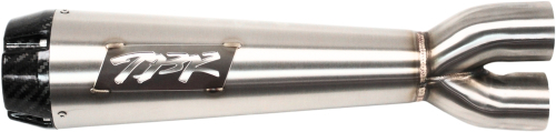 Two Brothers Racing - Two Brothers Racing Shorty Turn Out - Stainless Steel - 005-5490199