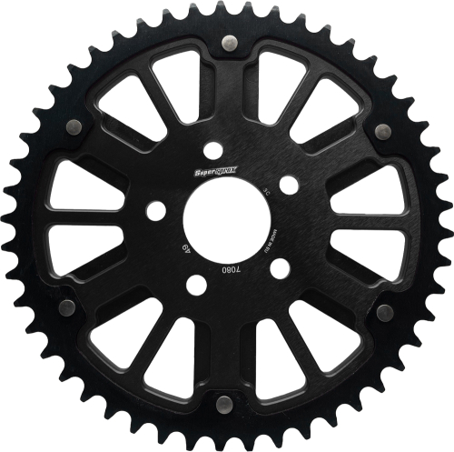 Supersprox - Supersprox Stealth Sprocket - 53T - Black - RST-7080:53-BLK