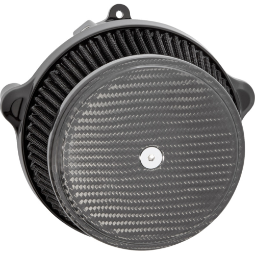 Arlen Ness - Arlen Ness Big Sucker Stage I Air Filter Kit - Carbon - Black - 600-311