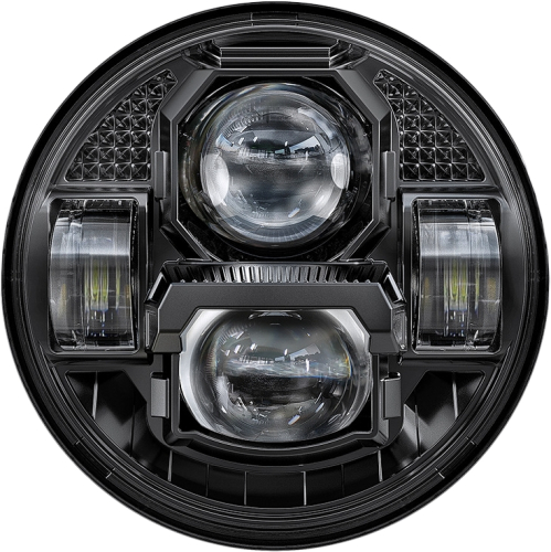 PathFinder - PathFinder Rugged Ultra View Headlight - 5.75in. - Black - UV5B