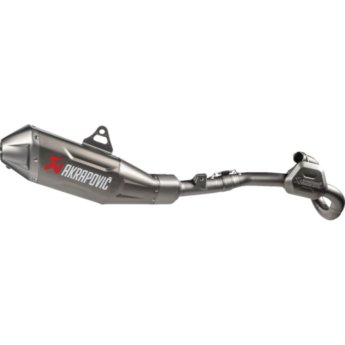 Akrapovic - Akrapovic Evolution Line Exhaust System - Single Titanium Muffler w/ Titanium End Cap - S-H4E1-FDHLT