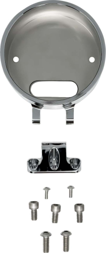 Kodlin - Kodlin Round Gauge Bezel Kit for Ascent Pro Riser - Chrome - KUS55140