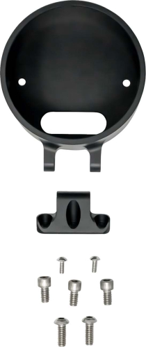 Kodlin - Kodlin Round Gauge Bezel Kit for Ascent Pro Riser - Black - KUS55139