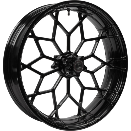 Arlen Ness - Arlen Ness Forged Fat Factory Front Wheel - 21in. x 5.5in. - Black - 91.651