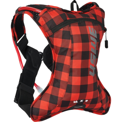 USWE - USWE Outlander Hydration Pack - 2L - Flannel Red/Black - 5202076048
