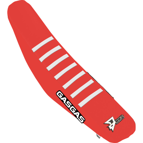 DCOR - DCOR Seat Covers - Red Sides - Red Top with White Ribs - 30-65-101