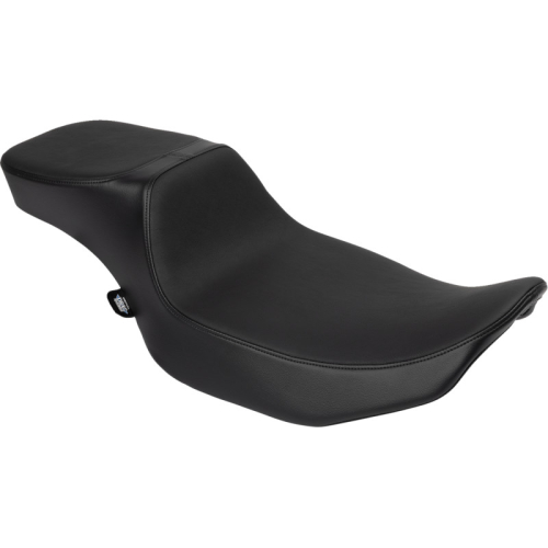 Drag Specialties - Drag Specialties Performance Predator 2-Up Seat with Extended Reach - Smooth - Vinyl - 0801-1940