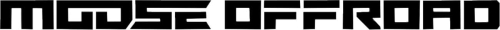 Moose Offroad - Moose Offroad Moose Corporate Horizontal Decal - Black - 0.54in. H x 6in. L - 10pk - 4320-2632