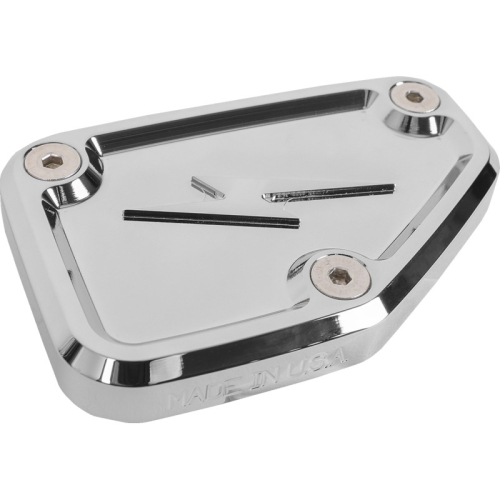 Thrashin Supply Company - Thrashin Supply Company Front Brake Master Cylinder Cover - Chrome - TSC-3178-3
