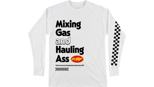 FMF Racing - FMF Racing World Famous Long-Sleeve T-Shirt - HO24119900WHT2X