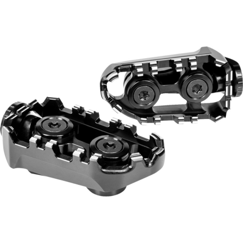 Gilles Tooling - Gilles Tooling Tech-X Enduro Driver Footpegs - RGK-970-UF35-SET-B