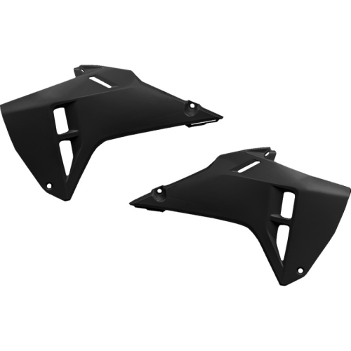 UFO Plastics - UFO Plastics Replacement Radiator Shrouds - Black - HO05614#001
