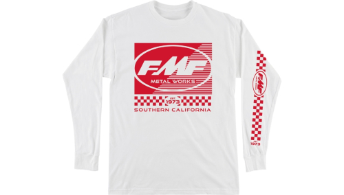 FMF Racing - FMF Racing Metal Works Long-Sleeve T-Shirt - HO24119901WHTLG