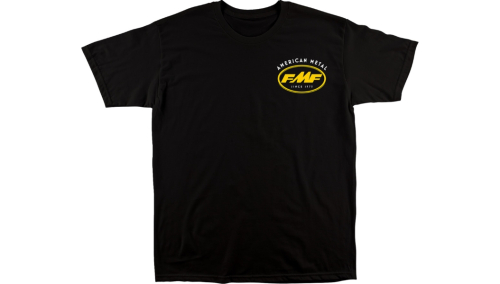 FMF Racing - FMF Racing Featherweight T-Shirt - SP25118901BLKLG