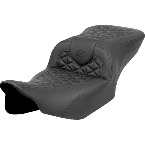 Saddlemen - Saddlemen Roadsofa Tri-Gripper Seat without Drivers Backrest - 823-07-21000