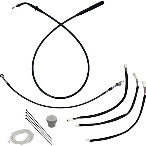 Fat Baggers, Inc. - Fat Baggers, Inc. +2in. Install Plus Handlebar Installation Kit - Black - 149011-B