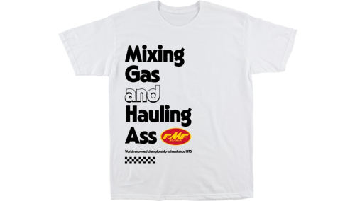 FMF Racing - FMF Racing World Famous T-Shirt - HO24118906WHTLG
