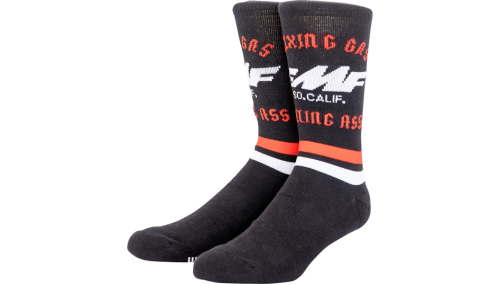 FMF Racing - FMF Racing Black Letter Socks - FA24194904