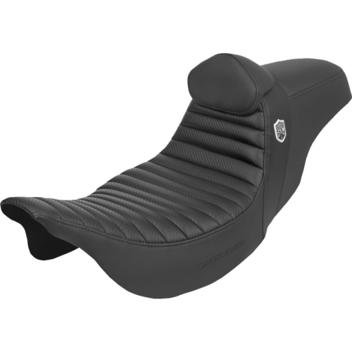 Saddlemen - Saddlemen Pro Series SDC Performance Gripper TR CF Seat with Drivers Backrest - SC80807TB