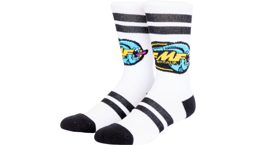 FMF Racing - FMF Racing Screaming Socks - FA24194905WHT