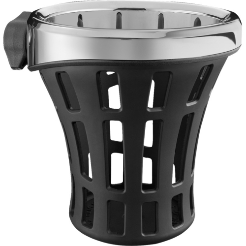 Ciro - Ciro Gen 2 Drink Holder - Chrome 1-1/8in./1-1/4in. Handlebar Mount - 55814