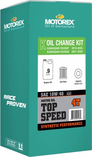 Motorex - Motorex Top Speed Oil Change Kit - 0.90L -10W/40 - 311248