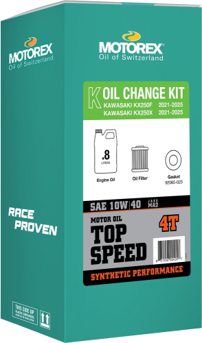 Motorex - Motorex Top Speed Oil Change Kit - 0.80L - 10W/40 - 311247