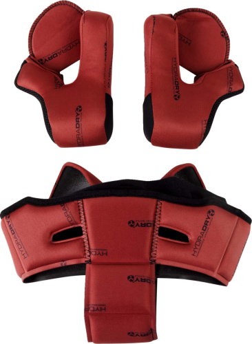 Icon - Icon Comfort Liner for Domain Helmets - 3XL - Red - 0134-3153