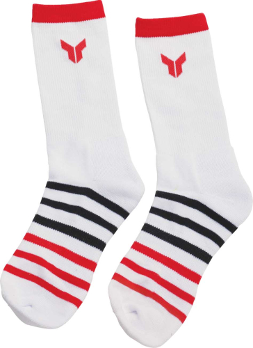 Thor - Thor Crew Socks - 3431-0855 - White - Lg-XL