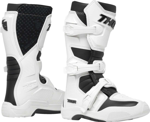 Thor - Thor Blitz XR Youth Boots - 3411-0747 - White/Black - 3
