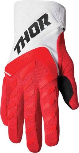 Thor - Thor Spectrum Youth Gloves - 3332-1610 - Red/White - Medium