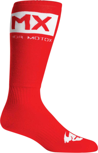 Thor - Thor MX Solid Youth Socks - 3431-0661 - Red/White - 1-6