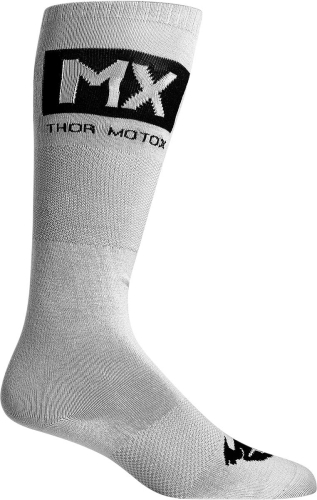 Thor - Thor MX Cool Socks - 3431-0667 - Gray/Black - Sm-Md