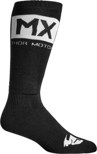 Thor - Thor MX Solid Youth Socks - 3431-0662 - Black/White - 1-6